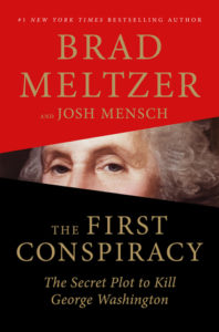 The First Conspiracy by Brad Meltzer a book review by @barbaradelinsky #conspiracy #bookreivew #books